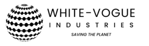 White Vogue Solar Logo